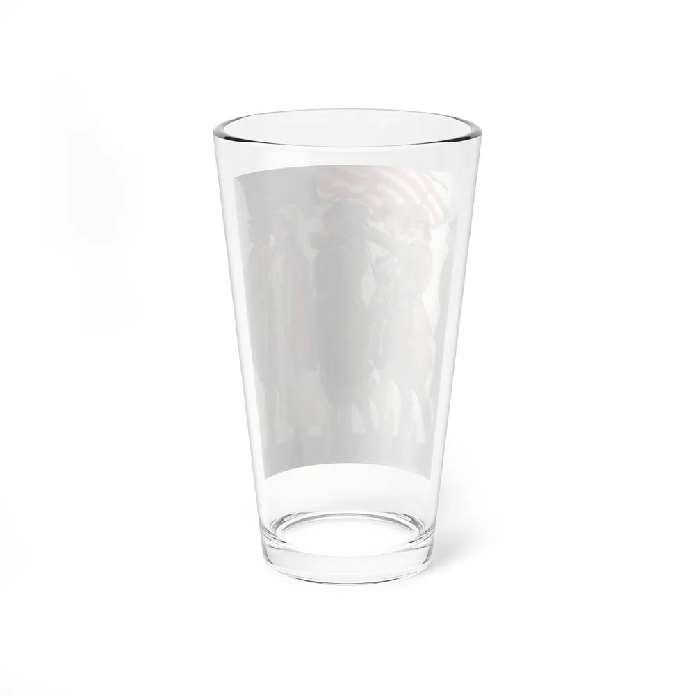 As We Go Marshing On, Life magazine cover, February 6th, 1919 (Magazine Illustration) Pint Glass 16oz-Go Mug Yourself