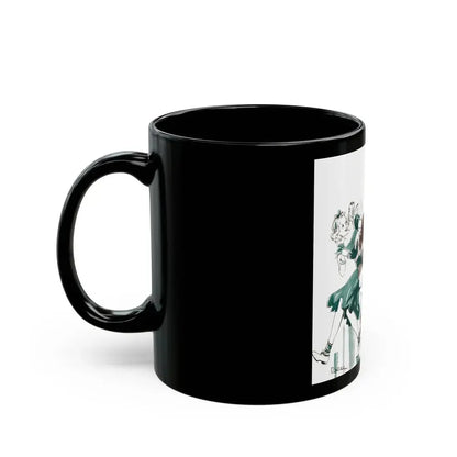 Asa Swing It, The Family Circle, August 19, 1938 - Black Coffee Mug - Go Mug Yourself