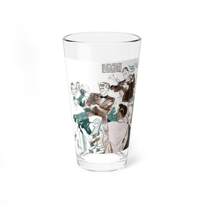 Asa Swing It, The Family Circle, August 19, 1938 (Magazine Illustration) Pint Glass 16oz-16oz-Go Mug Yourself