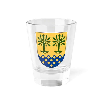 Asarum vapen (Sweden) (Coat of Arms) Shot Glass 1.5oz 1.5oz - Go Mug Yourself