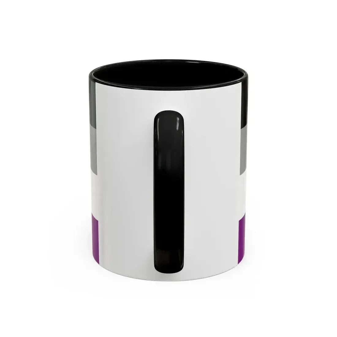 Asexual Pride Flag - Accent Coffee Mug - Go Mug Yourself