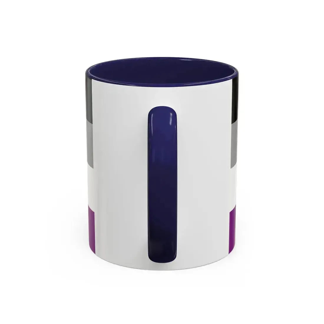 Asexual Pride Flag - Accent Coffee Mug - Go Mug Yourself