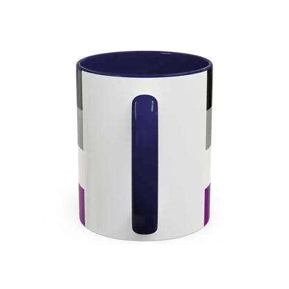 Asexual Pride Flag - Accent Coffee Mug - Go Mug Yourself