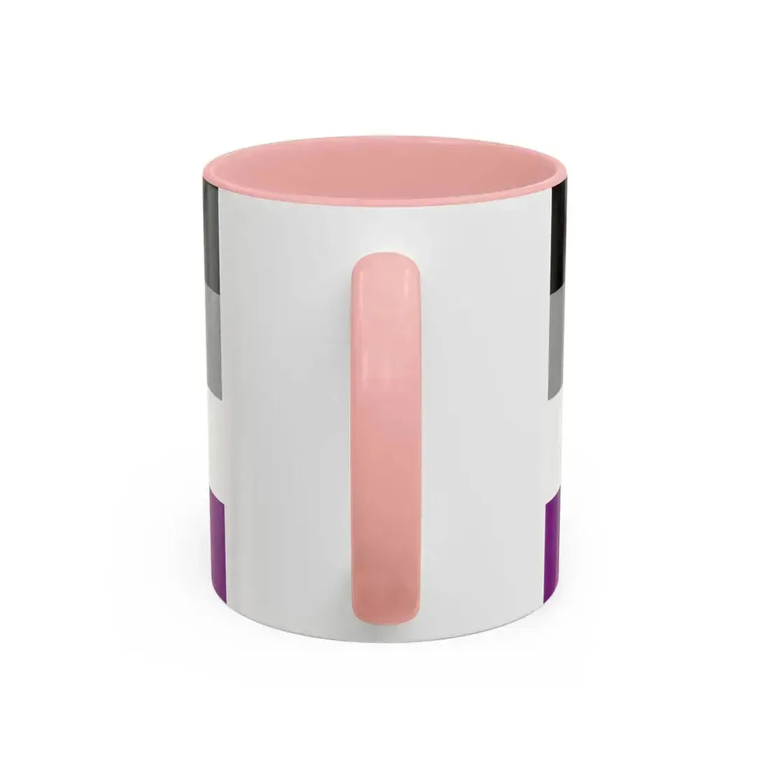 Asexual Pride Flag - Accent Coffee Mug - Go Mug Yourself