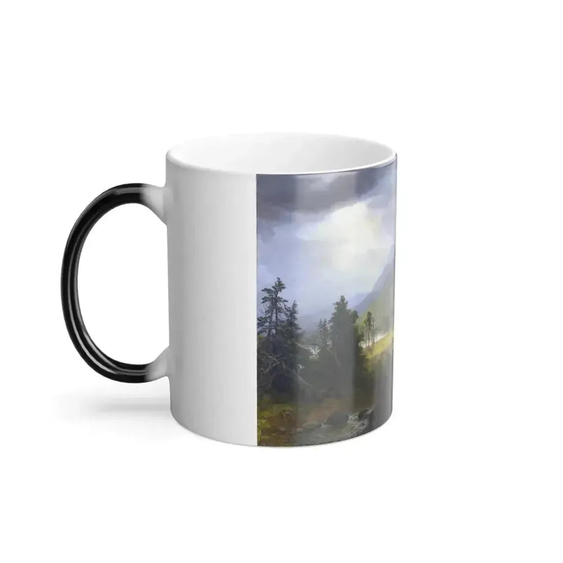 Asher Brown Durand (1796-1886) The First Harvest in the Wilderness - Oil on Canvas 1855 - Color Changing Mug 11oz - Go Mug Yourself