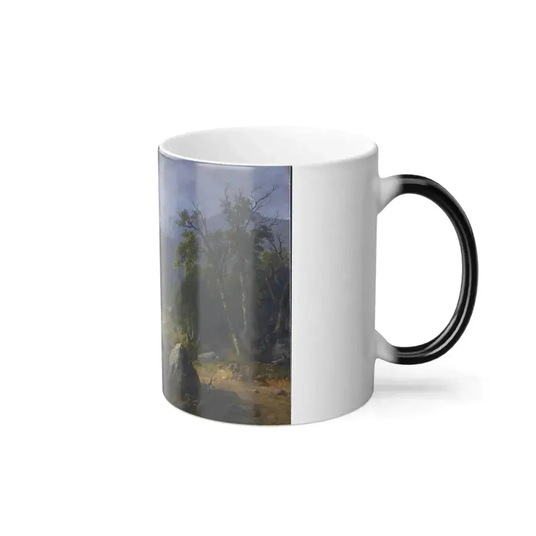 Asher Brown Durand (1796-1886) The First Harvest in the Wilderness - Oil on Canvas 1855 - Color Changing Mug 11oz - Go Mug Yourself