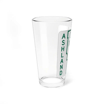 Ashland County Route 1095 OH (Ohio) (Road Sign) Pint Glass 16oz - Go Mug Yourself