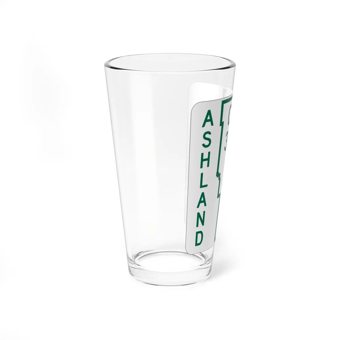 Ashland County Route 30A OH (Ohio) (Road Sign) Pint Glass 16oz - Go Mug Yourself