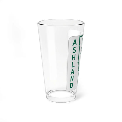 Ashland County Route 30A OH (Ohio) (Road Sign) Pint Glass 16oz - Go Mug Yourself