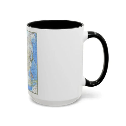 Asia (1971) (Map) Accent Coffee Mug - Go Mug Yourself