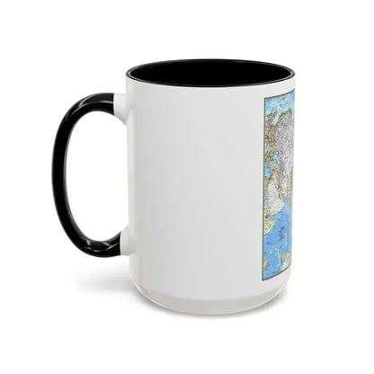 Asia (1971) (Map) Accent Coffee Mug - Go Mug Yourself