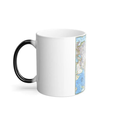 Asia (1971) (Map) Color Changing Mug 11oz-Go Mug Yourself