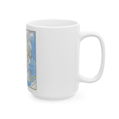 Asia (1971) (Map) White Coffee Mug-Go Mug Yourself