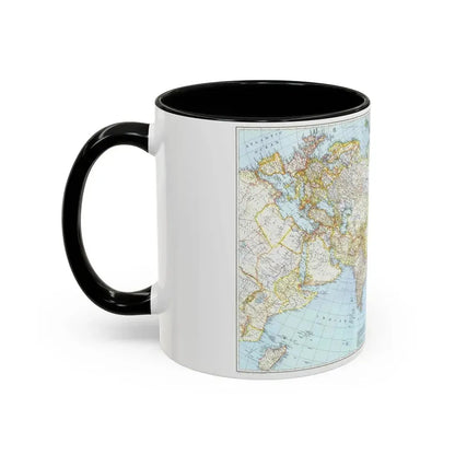 Asia and Adjacent Areas (1942) (Map) Accent Coffee Mug - Go Mug Yourself