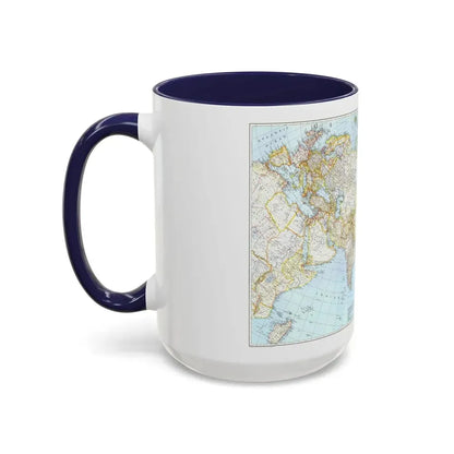 Asia and Adjacent Areas (1942) (Map) Accent Coffee Mug - Go Mug Yourself