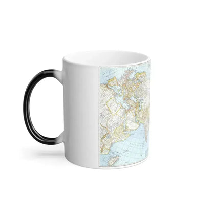 Asia and Adjacent Areas (1942) (Map) Color Changing Mug 11oz - Go Mug Yourself