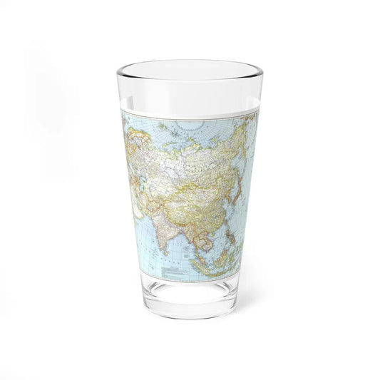 Asia and Adjacent Areas (1942) (Map) Pint Glass 16oz-16oz-Go Mug Yourself