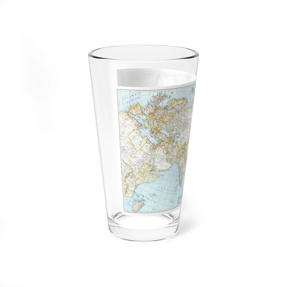 Asia and Adjacent Areas (1942) (Map) Pint Glass 16oz-Go Mug Yourself