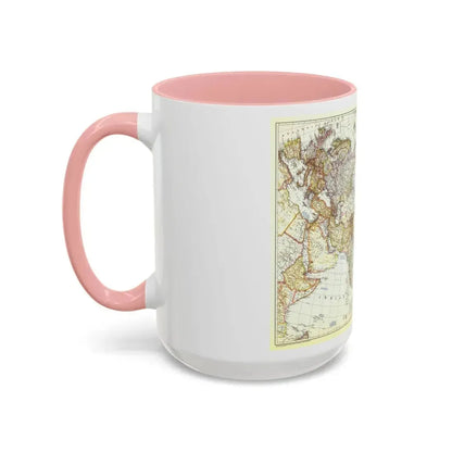 Asia and Adjacent Areas (1951) (Map) Accent Coffee Mug - Go Mug Yourself