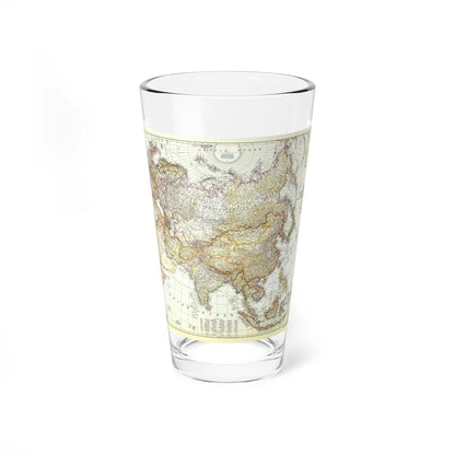 Asia and Adjacent Areas (1951) (Map) Pint Glass 16oz-16oz-Go Mug Yourself