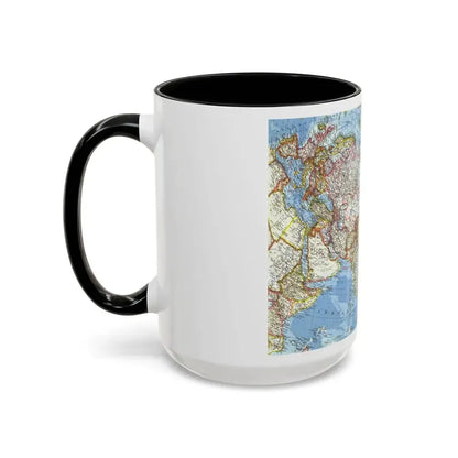 Asia and Adjacent Areas (1959) (Map) Accent Coffee Mug - Go Mug Yourself
