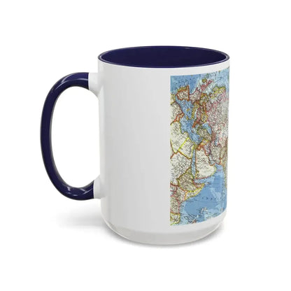Asia and Adjacent Areas (1959) (Map) Accent Coffee Mug - Go Mug Yourself