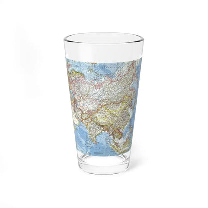 Asia and Adjacent Areas (1959) (Map) Pint Glass 16oz-16oz-Go Mug Yourself