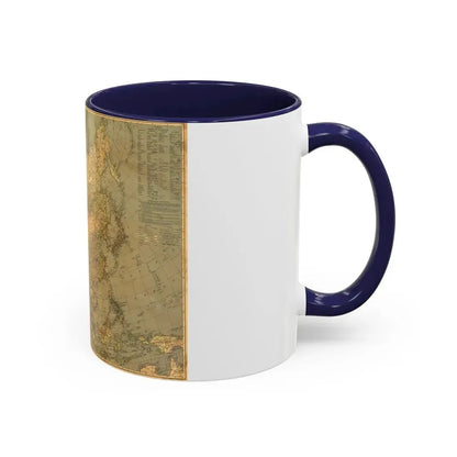 Asia and Adjacent Regions (1933) (Map) Accent Coffee Mug - Go Mug Yourself