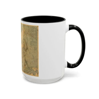 Asia and Adjacent Regions (1933) (Map) Accent Coffee Mug - Go Mug Yourself
