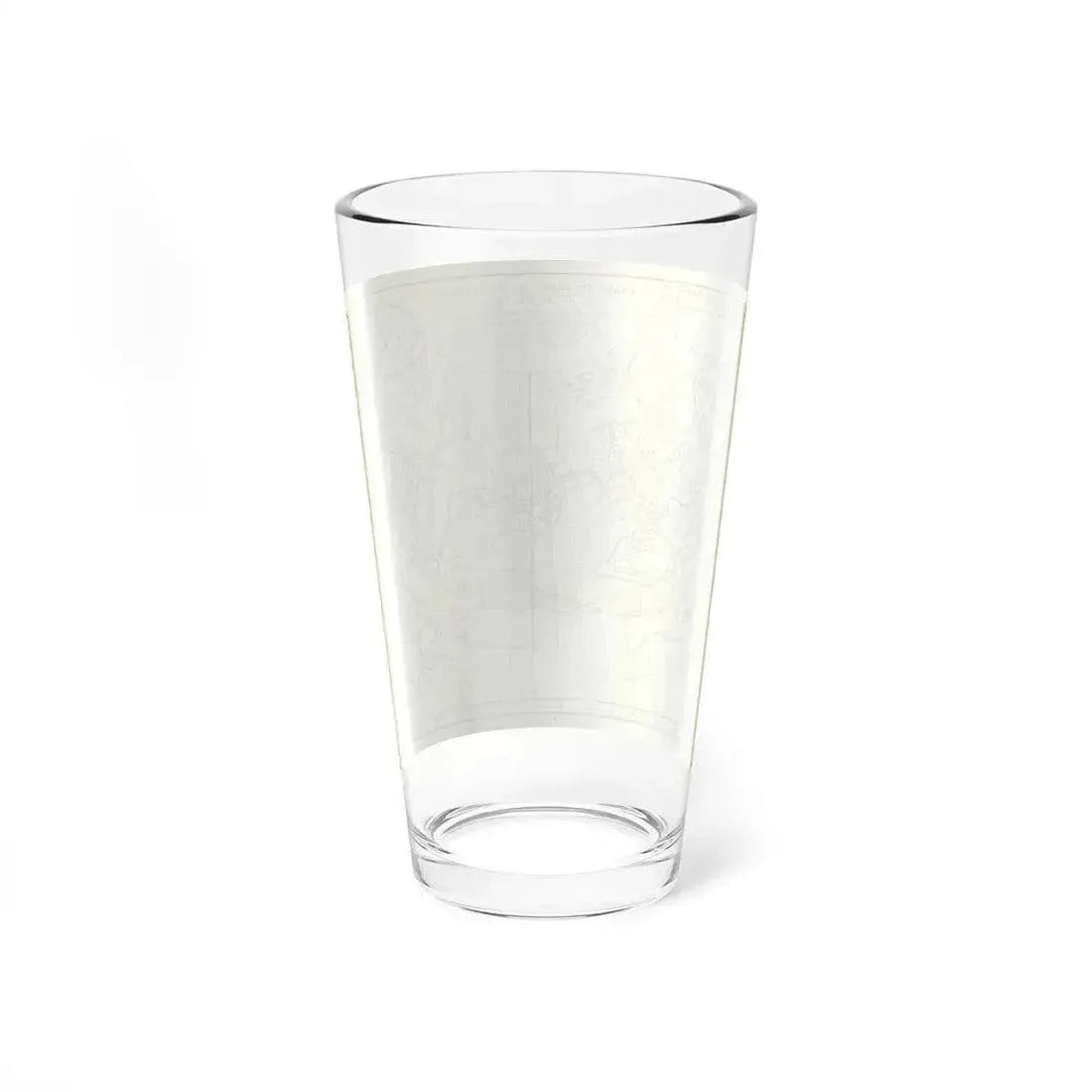 Asia - Carte Generale des Decouvertes (1892) (Map) Pint Glass 16oz - Go Mug Yourself
