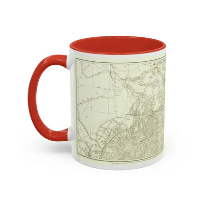 Asia - Kirin, Harbin, Vladivostok (1905) (Map) Accent Coffee Mug - Go Mug Yourself