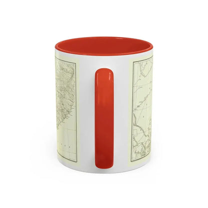 Asia - Kirin, Harbin, Vladivostok (1905) (Map) Accent Coffee Mug - Go Mug Yourself