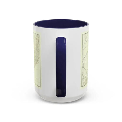 Asia - Kirin, Harbin, Vladivostok (1905) (Map) Accent Coffee Mug - Go Mug Yourself