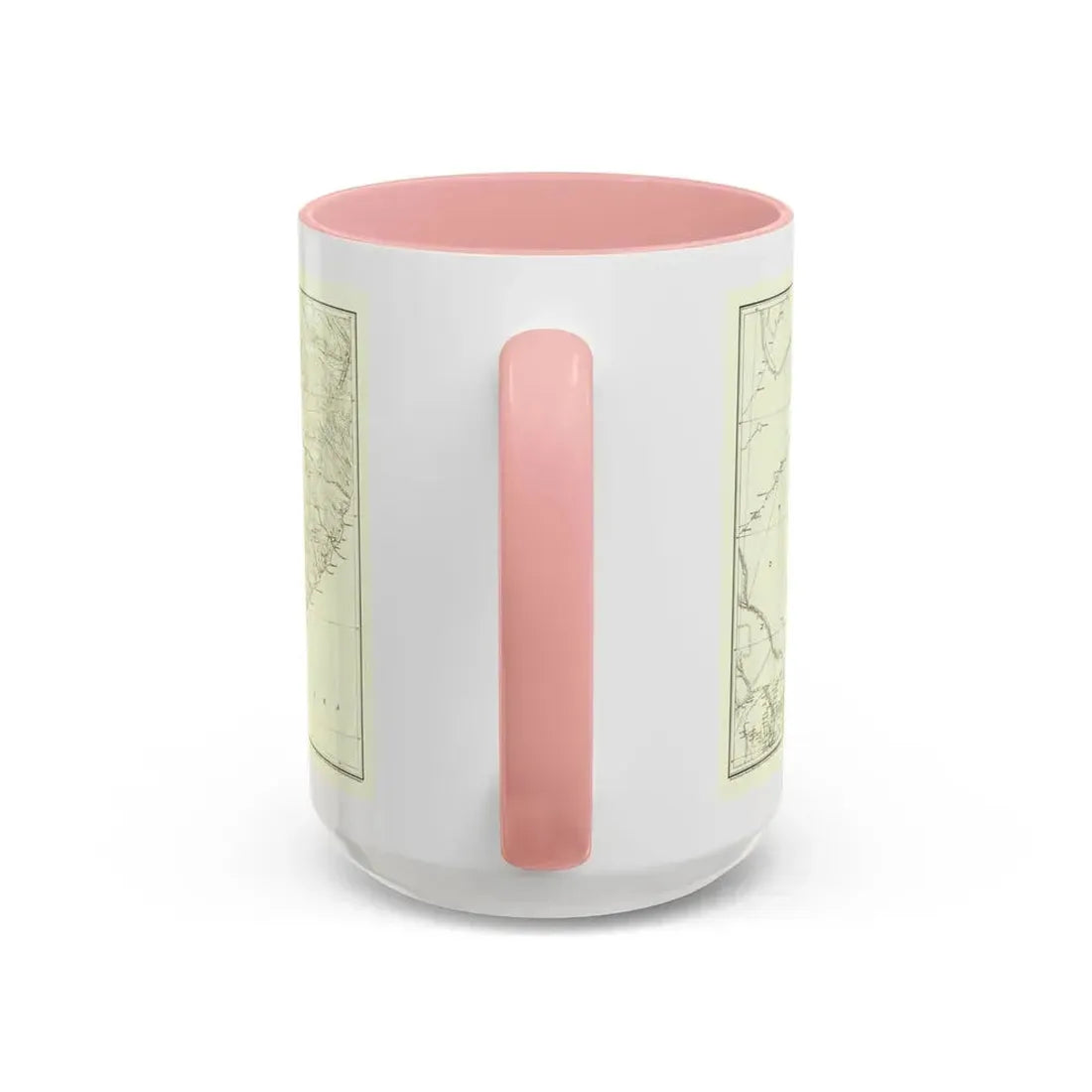 Asia - Kirin, Harbin, Vladivostok (1905) (Map) Accent Coffee Mug - Go Mug Yourself