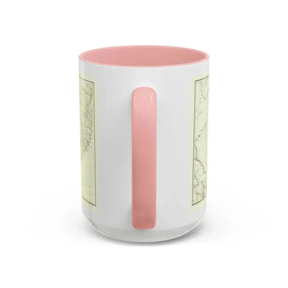 Asia - Kirin, Harbin, Vladivostok (1905) (Map) Accent Coffee Mug - Go Mug Yourself