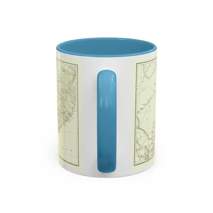 Asia - Kirin, Harbin, Vladivostok (1905) (Map) Accent Coffee Mug - Go Mug Yourself