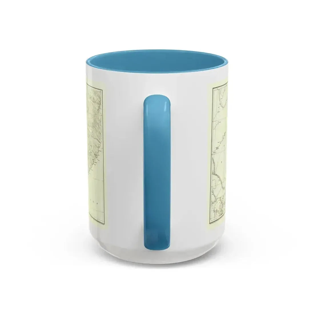 Asia - Kirin, Harbin, Vladivostok (1905) (Map) Accent Coffee Mug - Go Mug Yourself