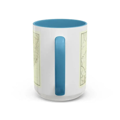 Asia - Kirin, Harbin, Vladivostok (1905) (Map) Accent Coffee Mug - Go Mug Yourself