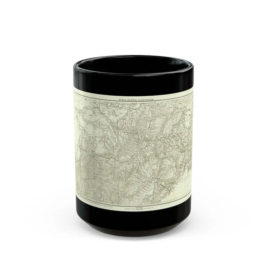 Asia - Kirin, Harbin, Vladivostok (1905) (Map) Black Coffee Mug-15oz-Go Mug Yourself