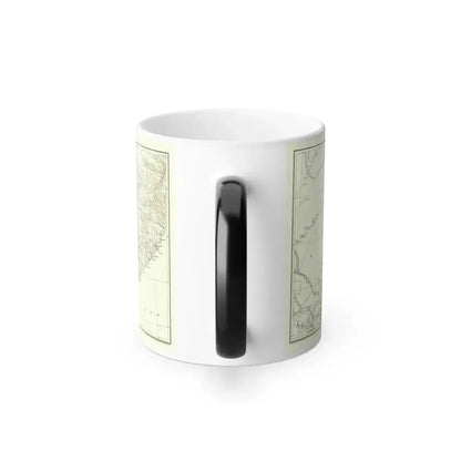 Asia - Kirin, Harbin, Vladivostok (1905) (Map) Color Changing Mug 11oz - Go Mug Yourself