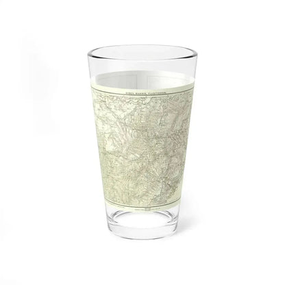 Asia - Kirin, Harbin, Vladivostok (1905) (Map) Pint Glass 16oz 16oz - Go Mug Yourself