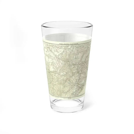 Asia - Kirin, Harbin, Vladivostok (1905) (Map) Pint Glass 16oz 16oz - Go Mug Yourself