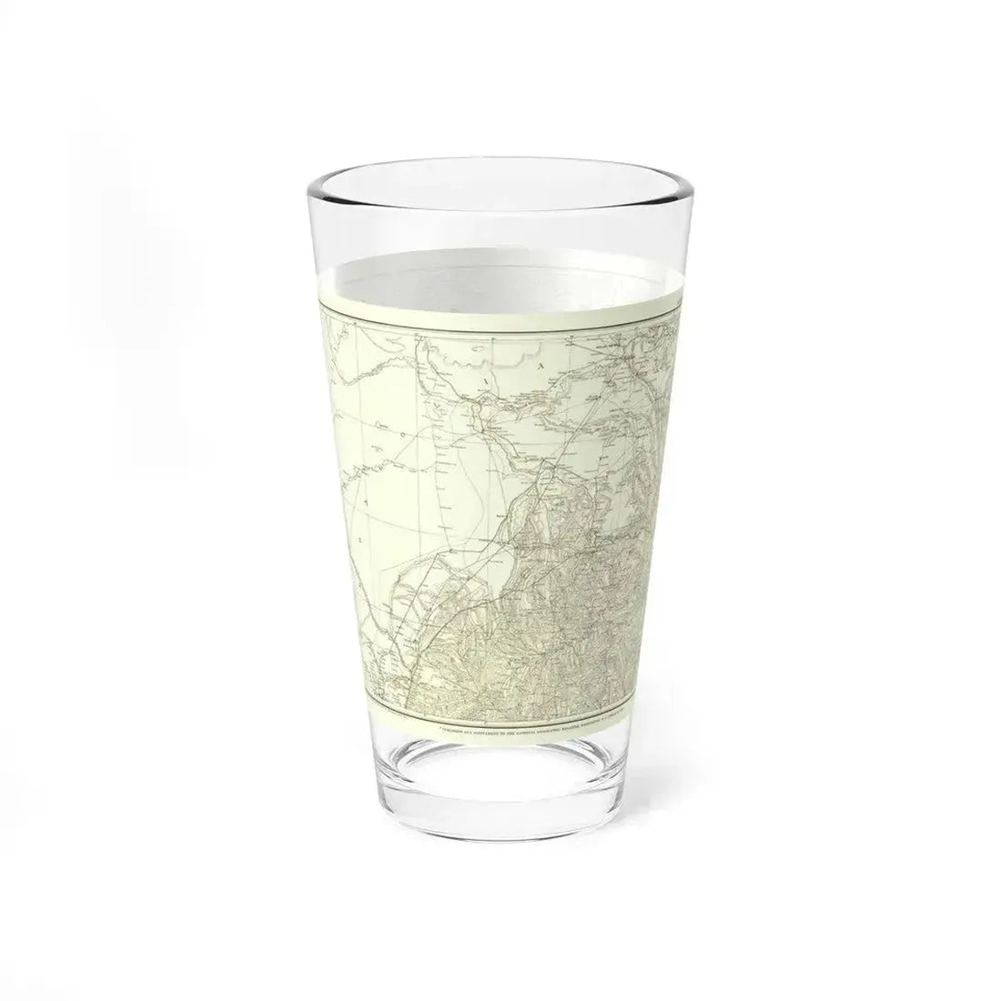 Asia - Kirin, Harbin, Vladivostok (1905) (Map) Pint Glass 16oz - Go Mug Yourself