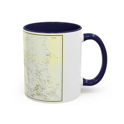 Asia - Luzon, Theatre of Military Operations (1899) (Map) Accent Coffee Mug - Go Mug Yourself