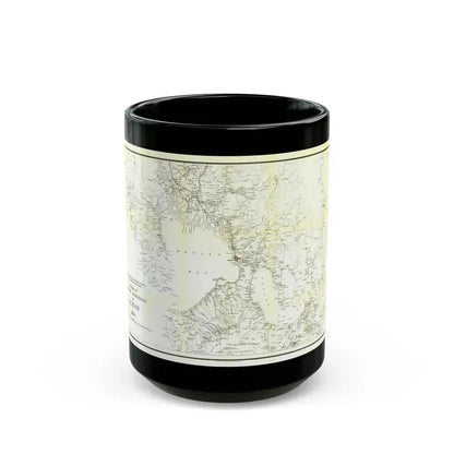 Asia - Luzon, Theatre of Military Operations (1899) (Map) Black Coffee Mug 15oz - Go Mug Yourself