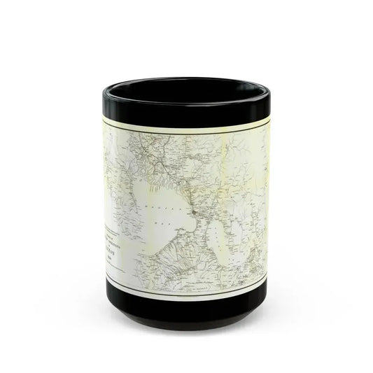 Asia - Luzon, Theatre of Military Operations (1899) (Map) Black Coffee Mug 15oz - Go Mug Yourself