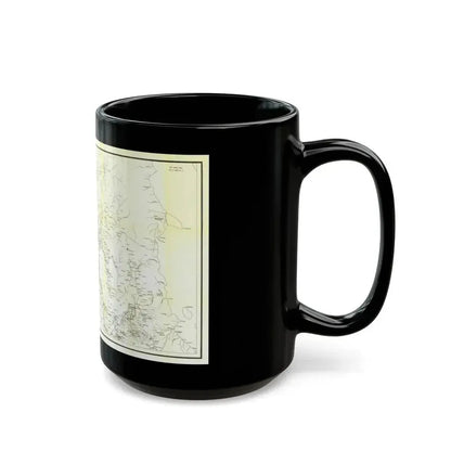 Asia - Luzon, Theatre of Military Operations (1899) (Map) Black Coffee Mug - Go Mug Yourself