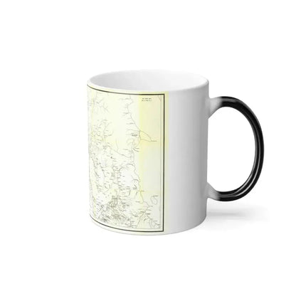 Asia - Luzon, Theatre of Military Operations (1899) (Map) Color Changing Mug 11oz - Go Mug Yourself