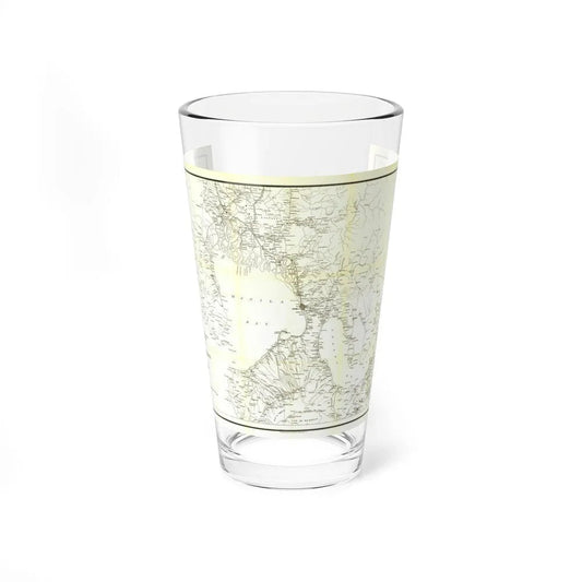 Asia - Luzon, Theatre of Military Operations (1899) (Map) Pint Glass 16oz-16oz-Go Mug Yourself