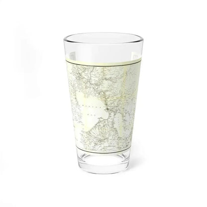 Asia - Luzon, Theatre of Military Operations (1899) (Map) Pint Glass 16oz 16oz - Go Mug Yourself